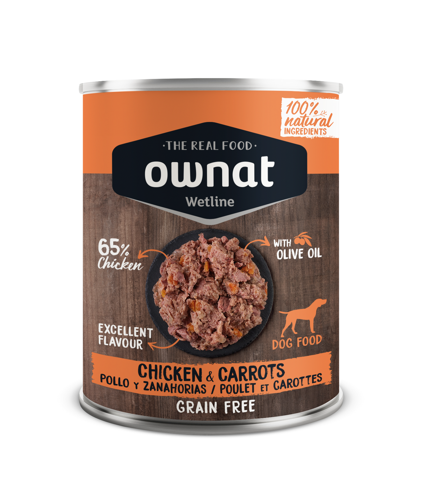 Ownat Wetline Chicken & Carrots
