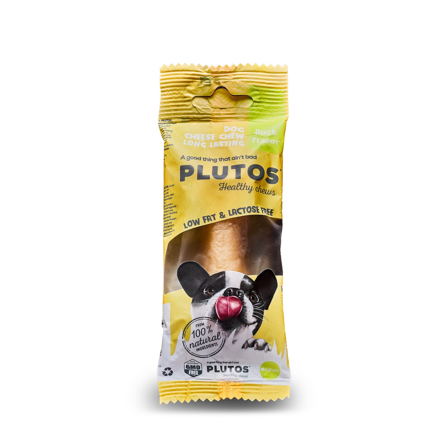 Plutos Osso da Masticare Per Cani Anatra & Formaggio