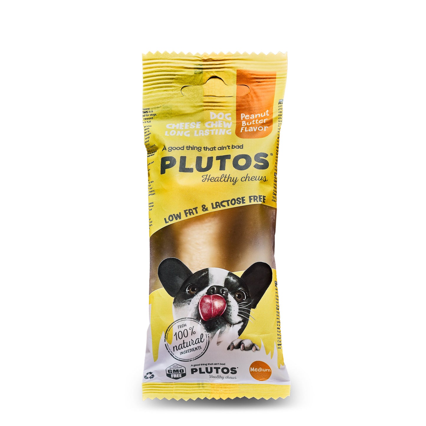 Plutos Osso da Masticare Per Cani Formaggio & Burro di Arachidi