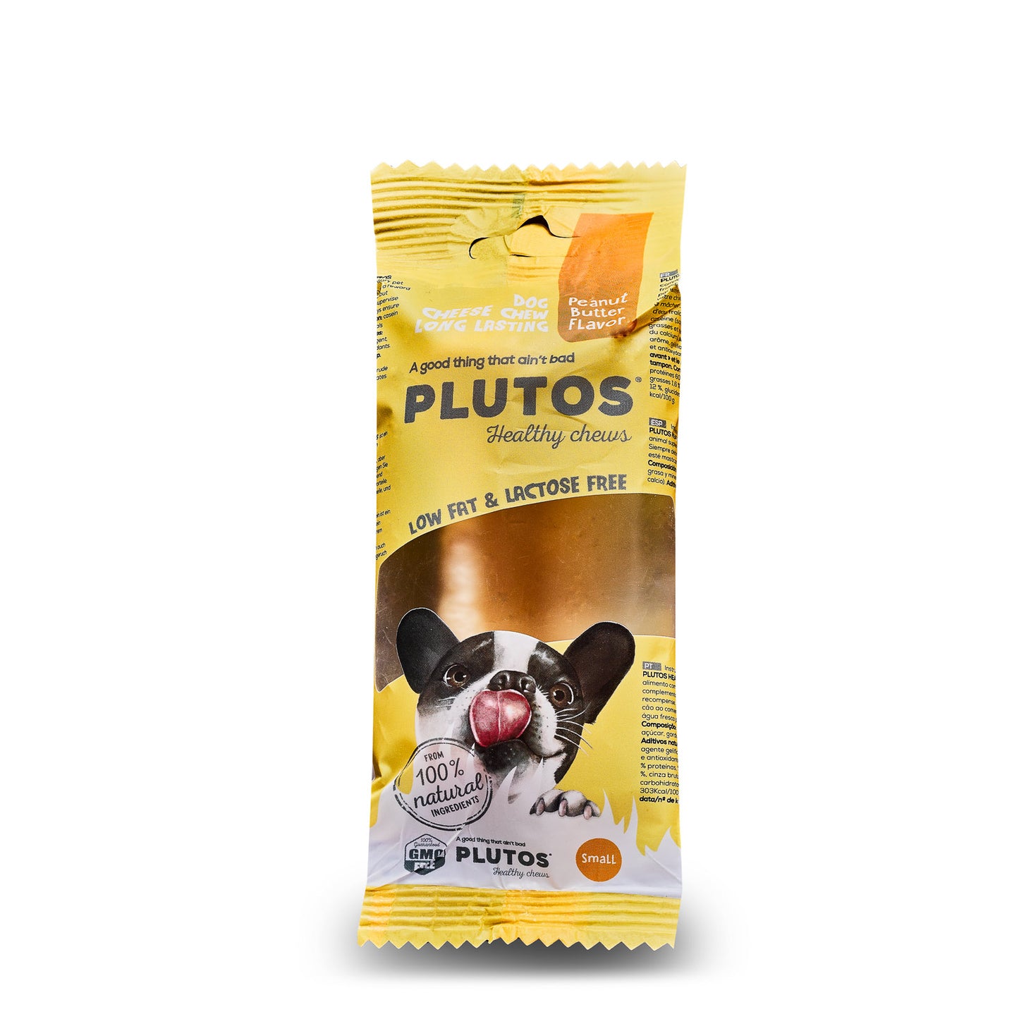 Plutos Osso da Masticare Per Cani Formaggio & Burro di Arachidi