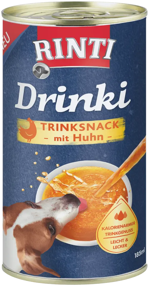 Rinti Drinki Snack Da Bere Per Cani Gusto Anatra E Pollo 185ml