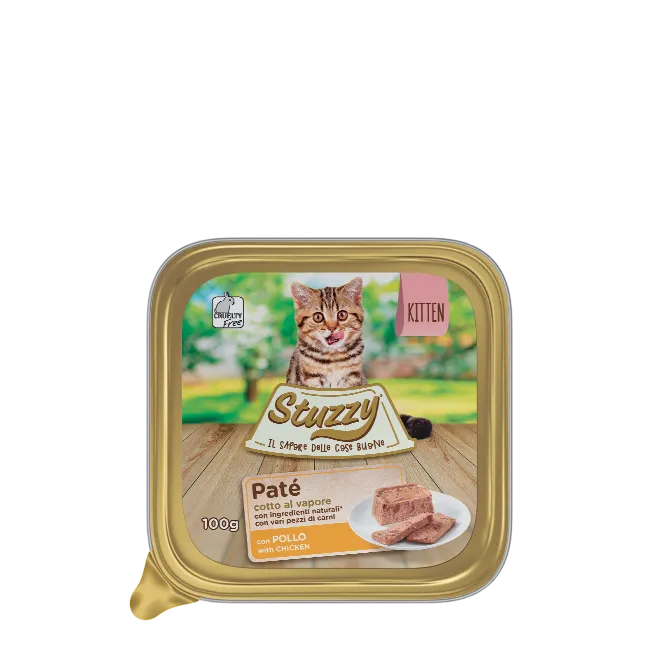 Stuzzy Paté Per Gattini Con Pollo 100 g