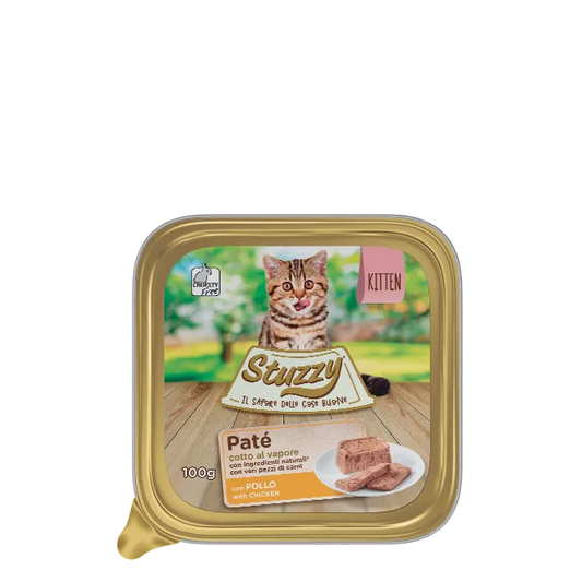 Stuzzy Paté Per Gattini Con Pollo 100 g