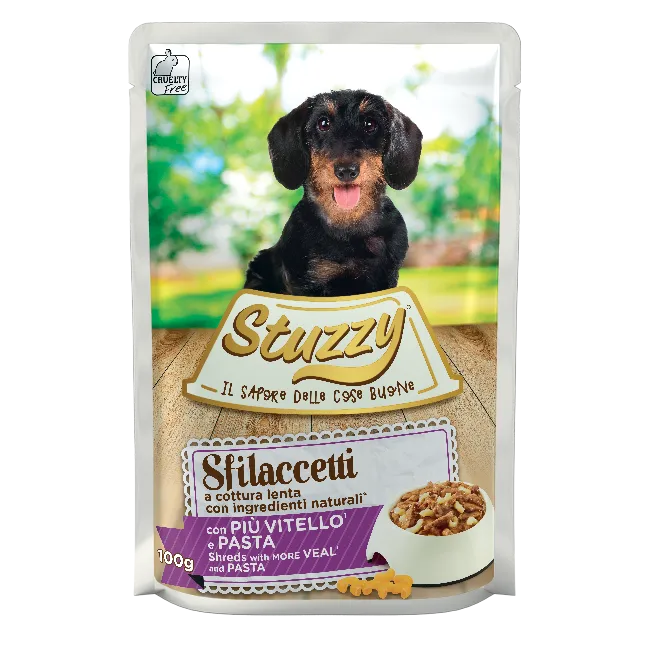 Stuzzy Sfilaccetti Con Vitello E Pasta 100 G