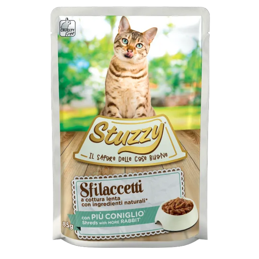 Stuzzy Sfilaccetti Con Coniglio 85 G