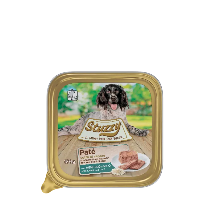 Stuzzy Paté Con Agnello E Riso 150 G