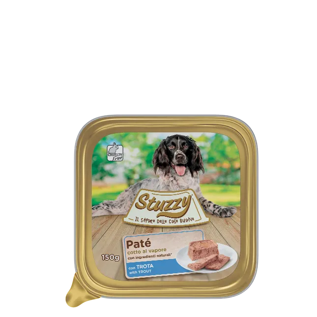 Stuzzy Paté Con Trota 150 G