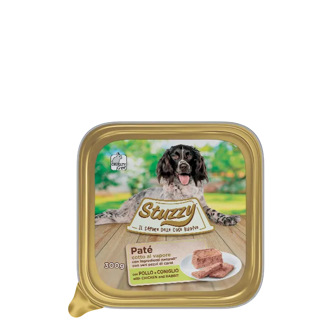 Stuzzy Paté Con Pollo E Coniglio 300 G