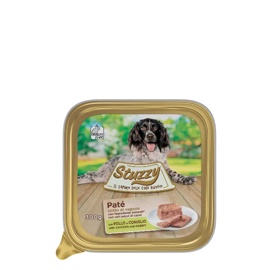 Stuzzy Paté Con Pollo E Coniglio 300 G