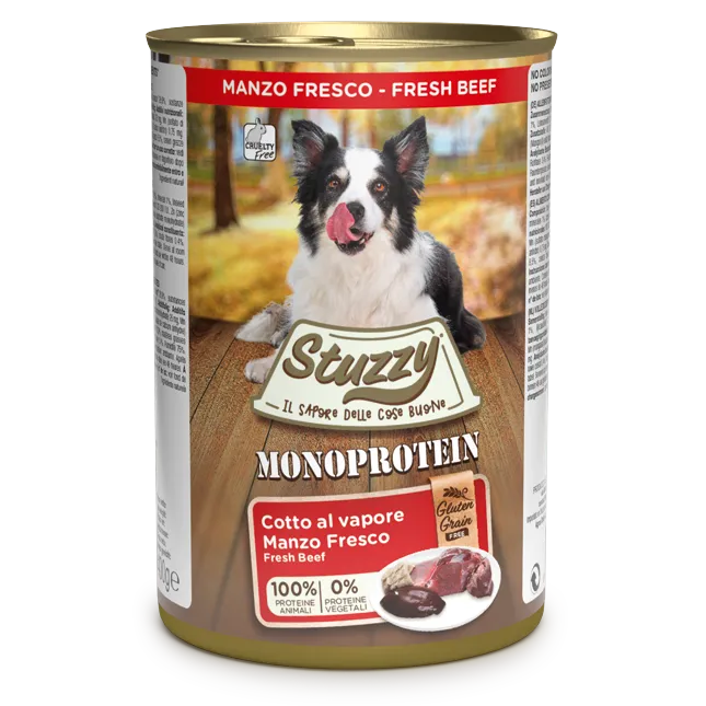 Stuzzy Monoprotein Con Manzo 400 G