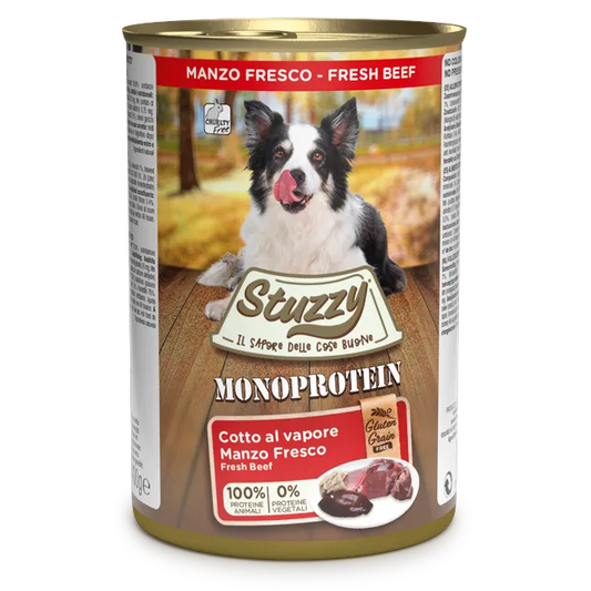 Stuzzy Monoprotein Con Manzo 400 G
