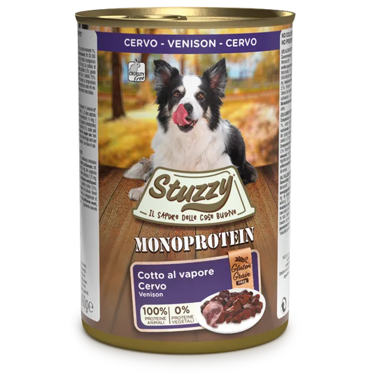 Stuzzy Monoprotein Con Cervo 400 G