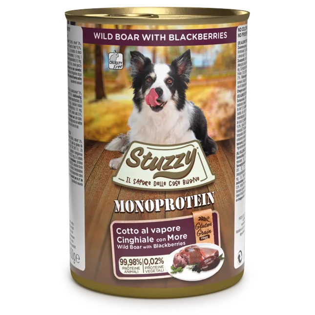 Stuzzy Monoprotein Con Cinghiale 400 G