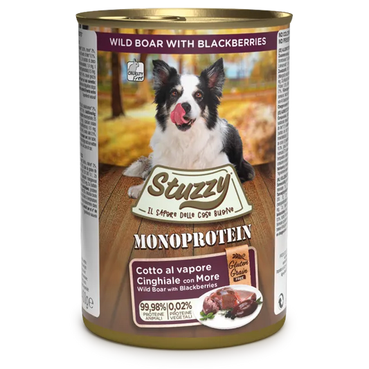 Stuzzy Monoprotein Con Cinghiale 400 G