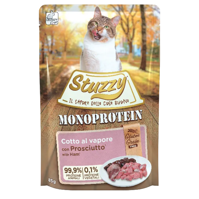 Stuzzy Monoprotein Con Prosciutto 85 g