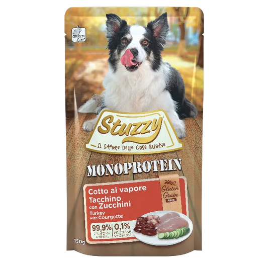 Stuzzy Monoprotein Tacchino Con Zucchini 150 G