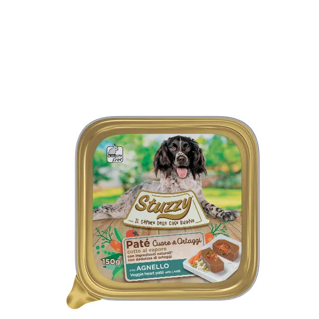 Stuzzy Paté Cuore Di Ortaggi Con Agnello 150 G & 300 G