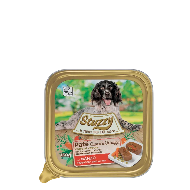 Stuzzy Paté Cuore Di Ortaggi Con Manzo 150 G & 300 G