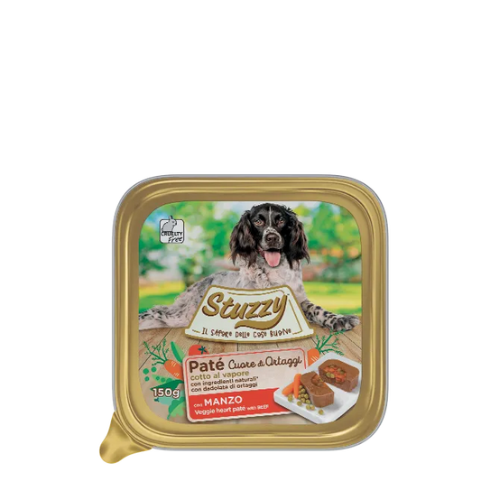 Stuzzy Paté Cuore Di Ortaggi Con Manzo 150 G & 300 G