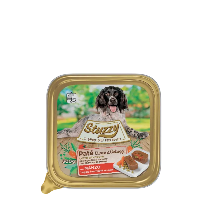 Stuzzy Paté Cuore Di Ortaggi Con Manzo 150 G & 300 G