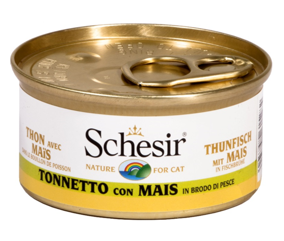 Schesir Tonnetto Con Mais In Brodo 70 G