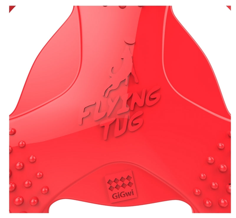 GiGwi Flying Tug Rosso/Blu/Verde