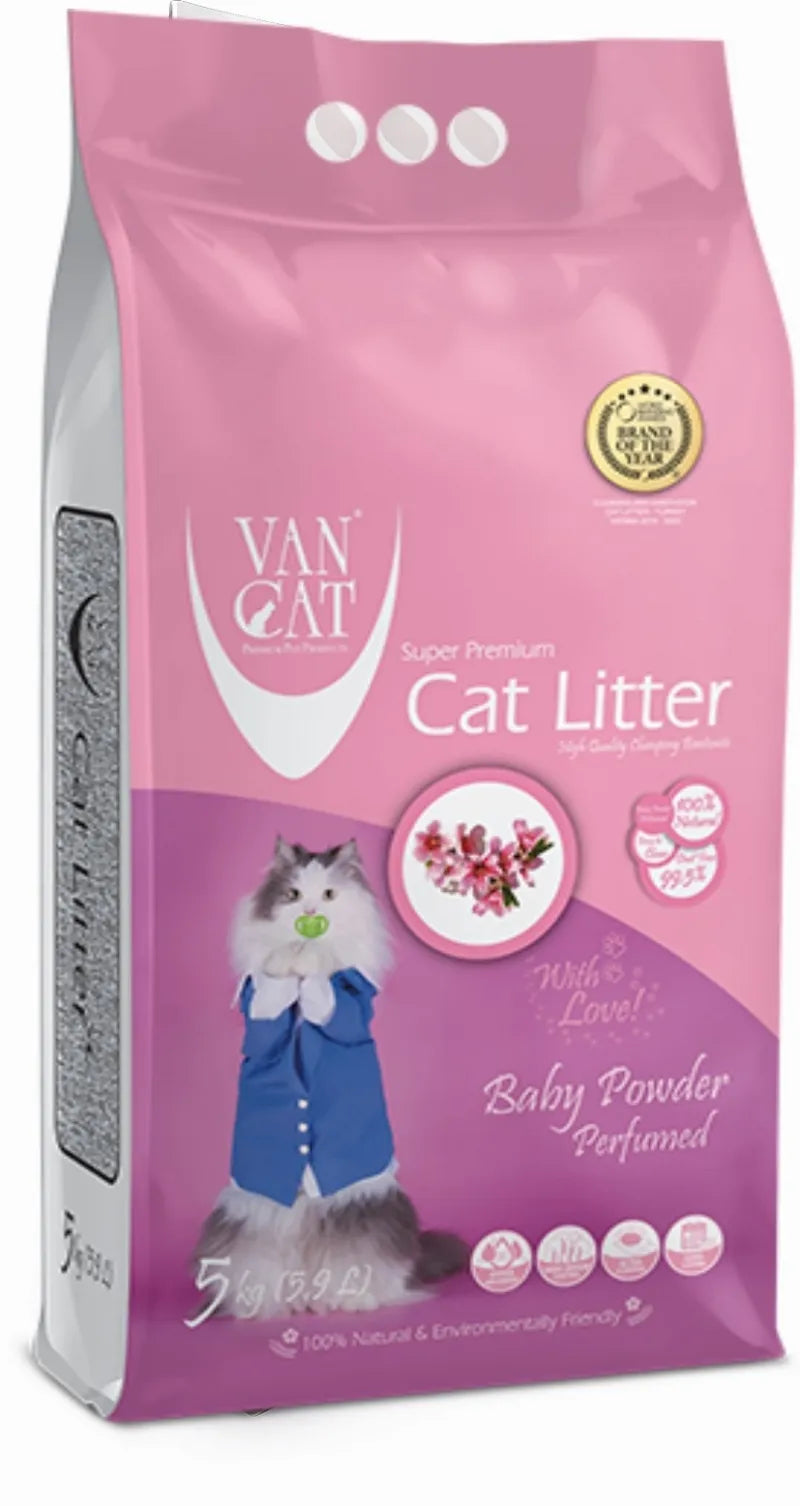 VanCat Lettiera Baby Powder Compact 5kg