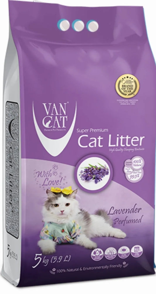 VanCat Lettiera alla Lavanda Compact 5 kg & 10 kg