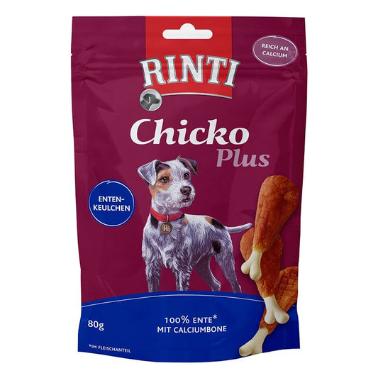 Rinti Chicko Plus Coscetti d'anatra Snack 80 g