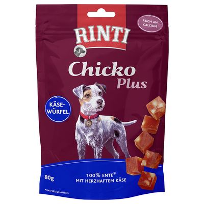 Rinti Chicko Plus Cubetti di Formaggio & Anatra 80 g