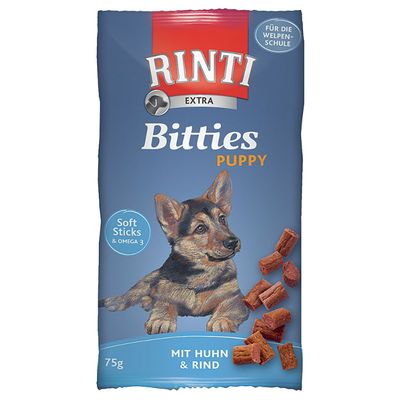 Rinti Extra Bitties Puppy Con  Pollo & Manzo 75 g