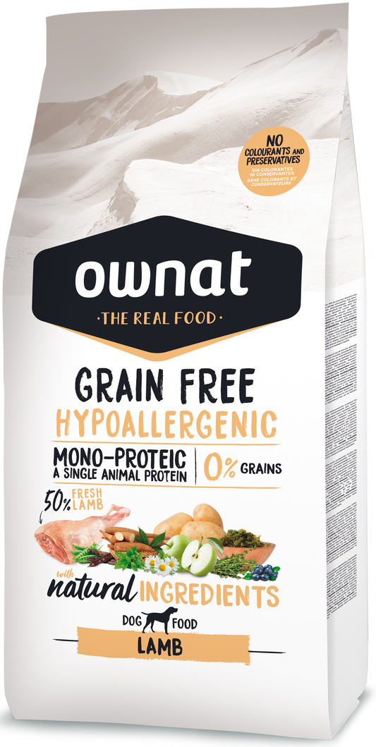 Ownat Grain Free Hypoallergenic Lamb