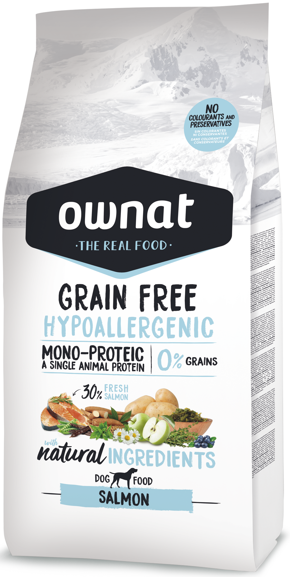 Ownat Grain Free Hypoallergenic  Salmon