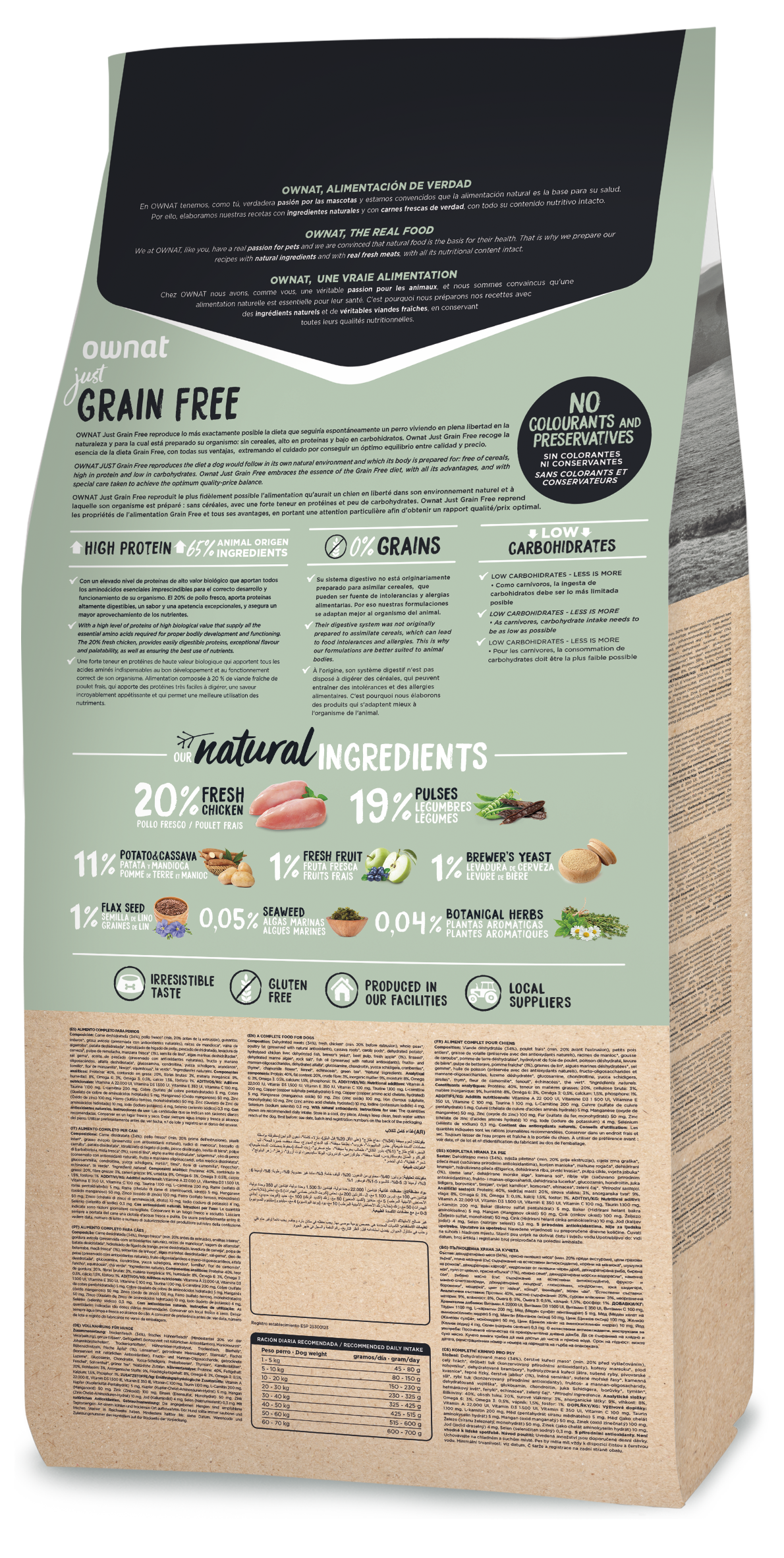 Ownat Just Grain Free Adult Chicken