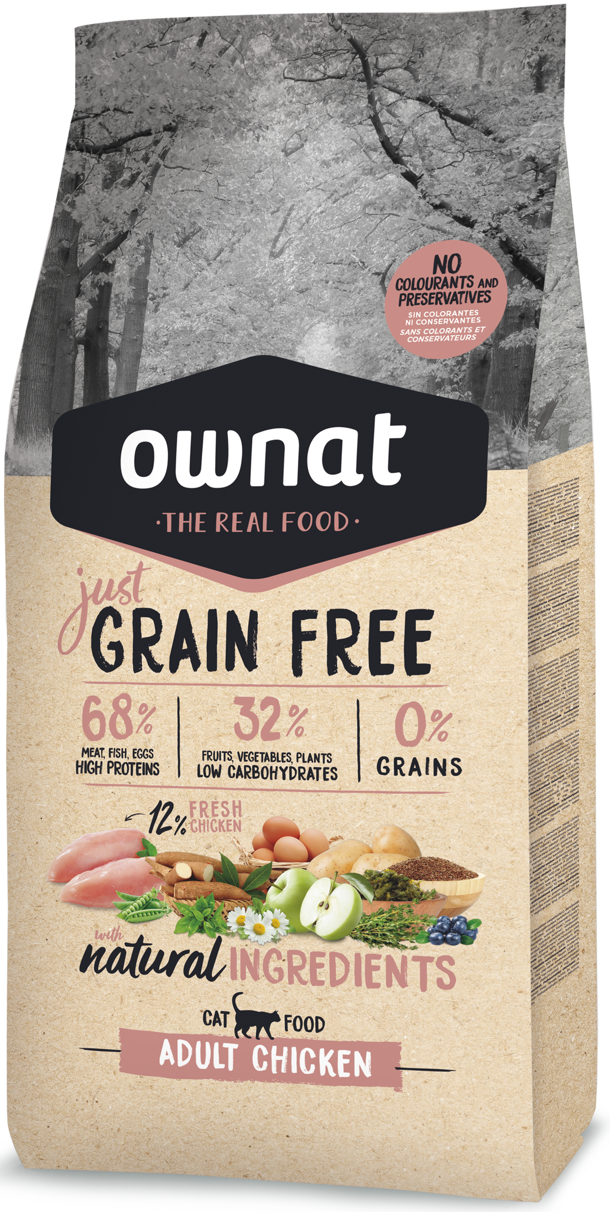 Ownat Just Grain Free Adult Chicken