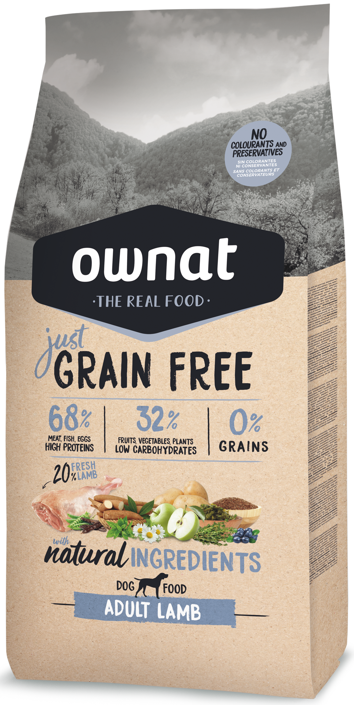 Ownat Just Grain Free Adult Lamb