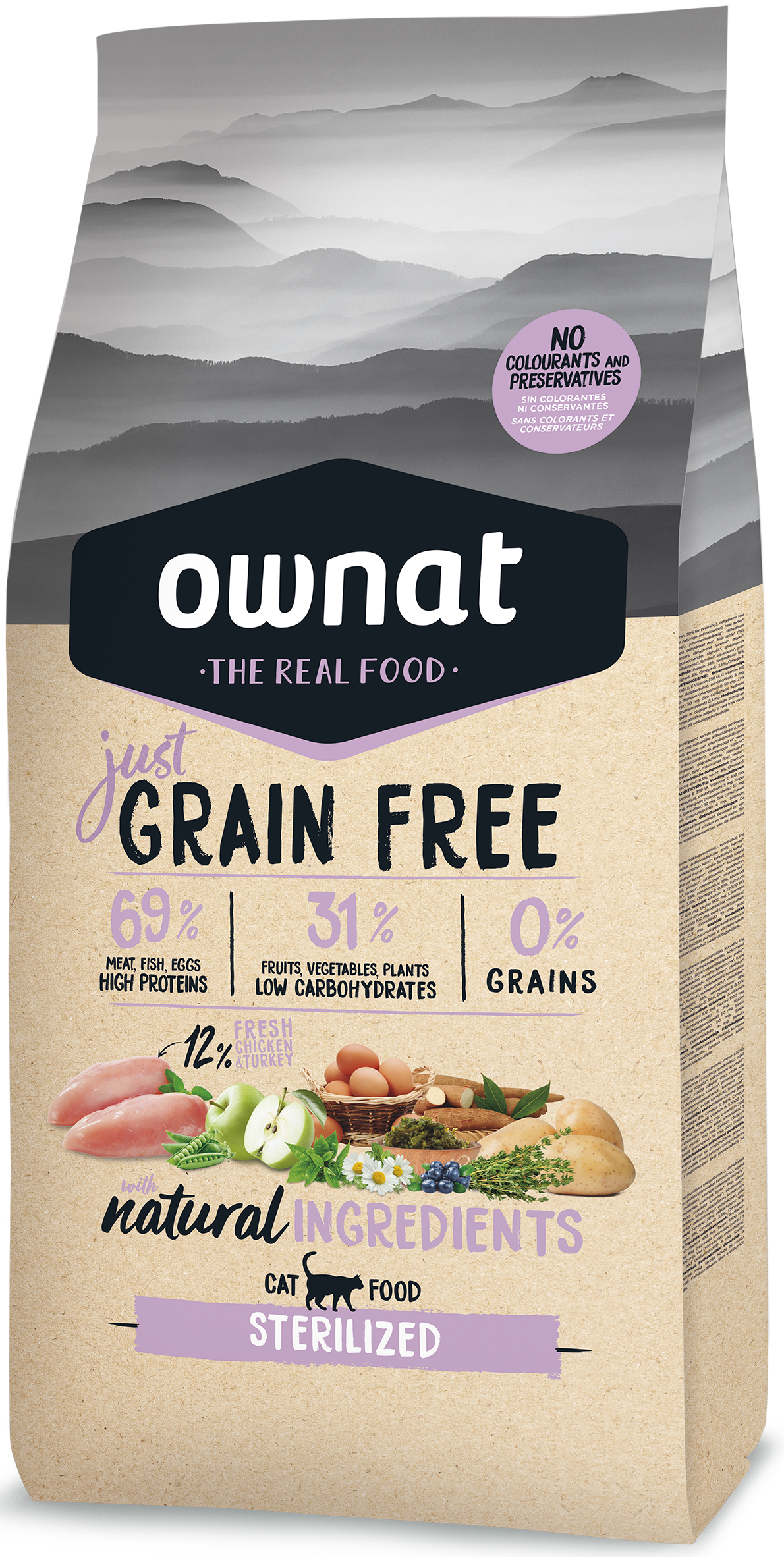 Ownat Just Grain Free Sterilized