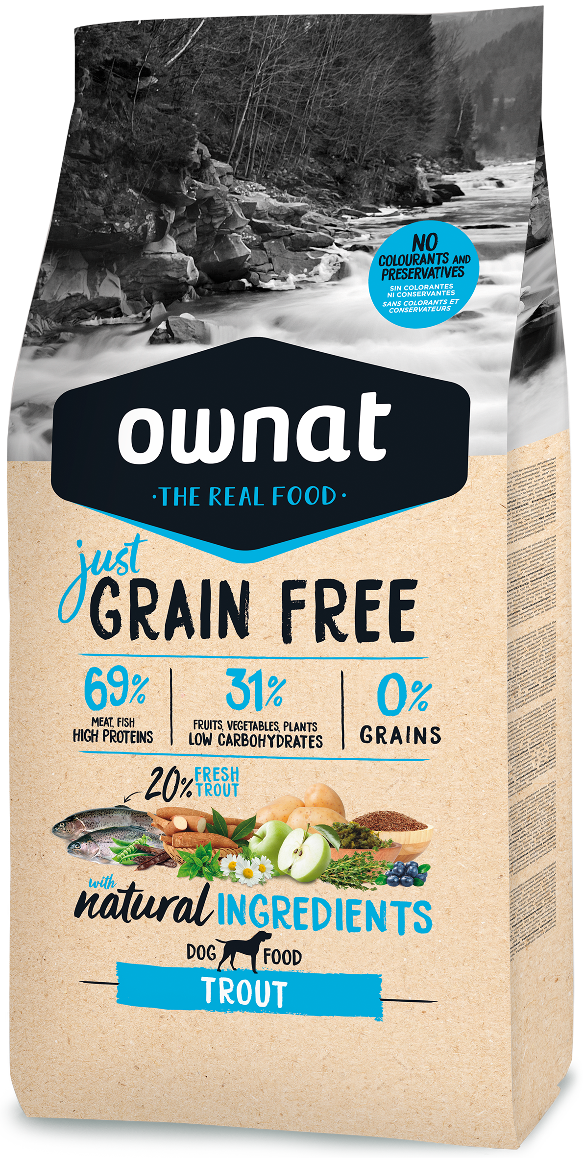 Ownat Just Grain Free Trout