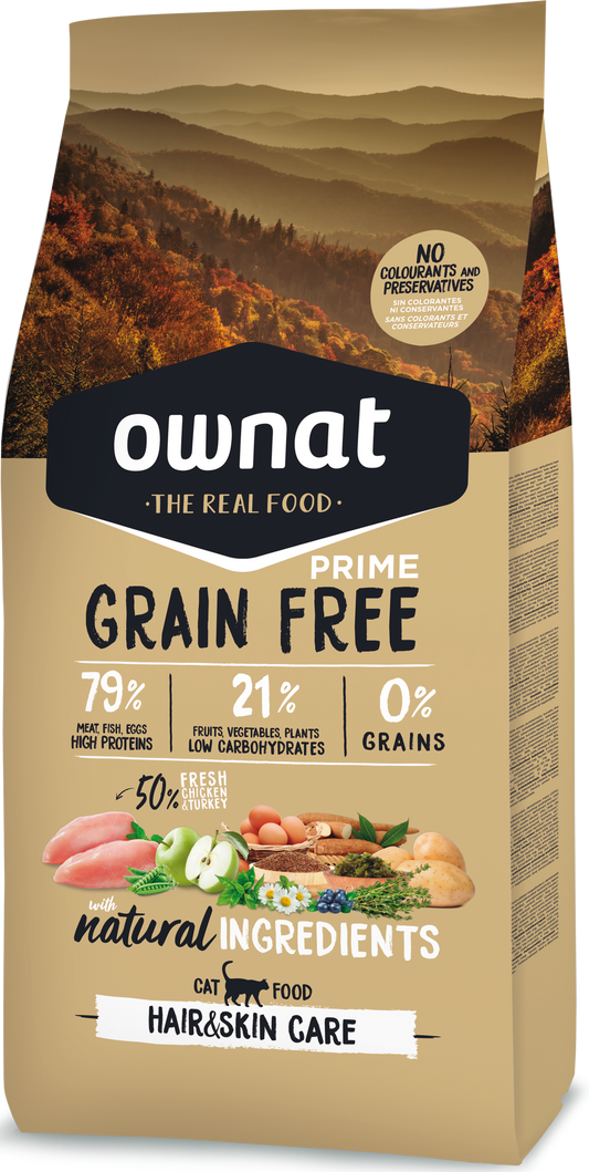 Ownat Prime Grain Free Hair & Skin