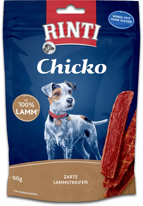 Rinti Chicko Agnello Snack Per Cani 60 g