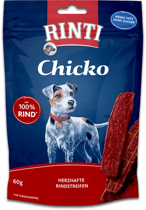 Rinti Chicko Manzo Snack Per Cani 60 g