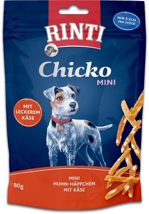 Rinti Chicko Mini Pollo&Formaggio Snack Per Cani 80 g