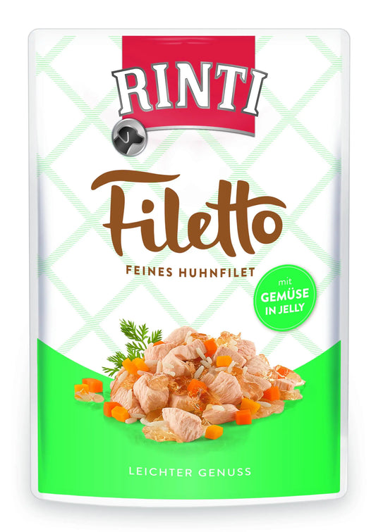 Rinti Cane Filetto Pollo E Verdure 100g