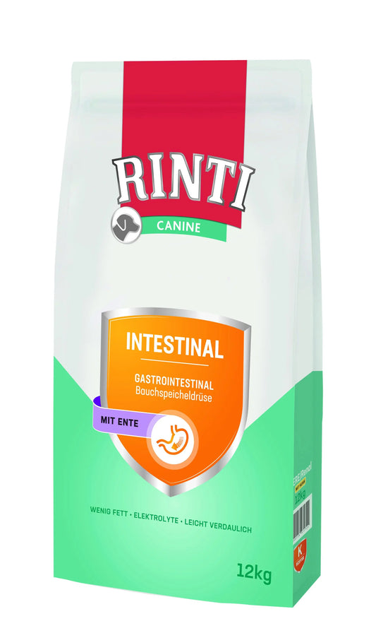 Rinti Canine Intestinal Anatra Crocchette Cane 12 Kg