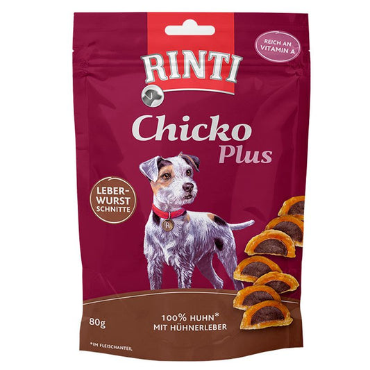 Rinti Chicko Plus Fettine di Salsiccia di Fegato 80 g