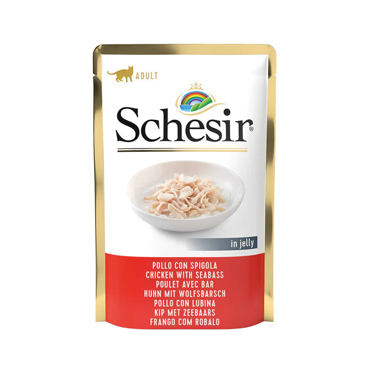 Schesir Filetti Di Pollo Con Spigola 85 G