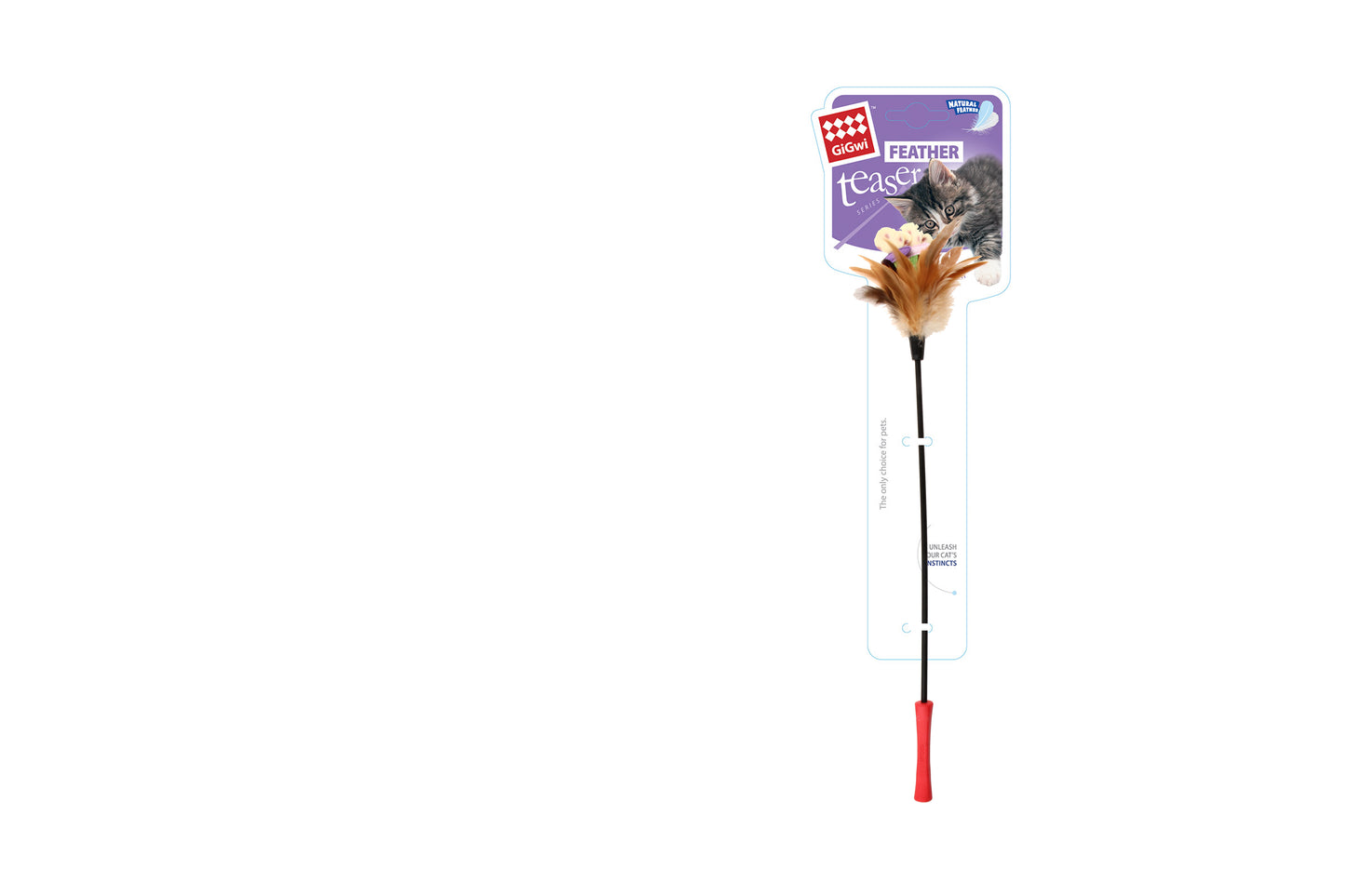 GiGwi Catwand Feather Teaser