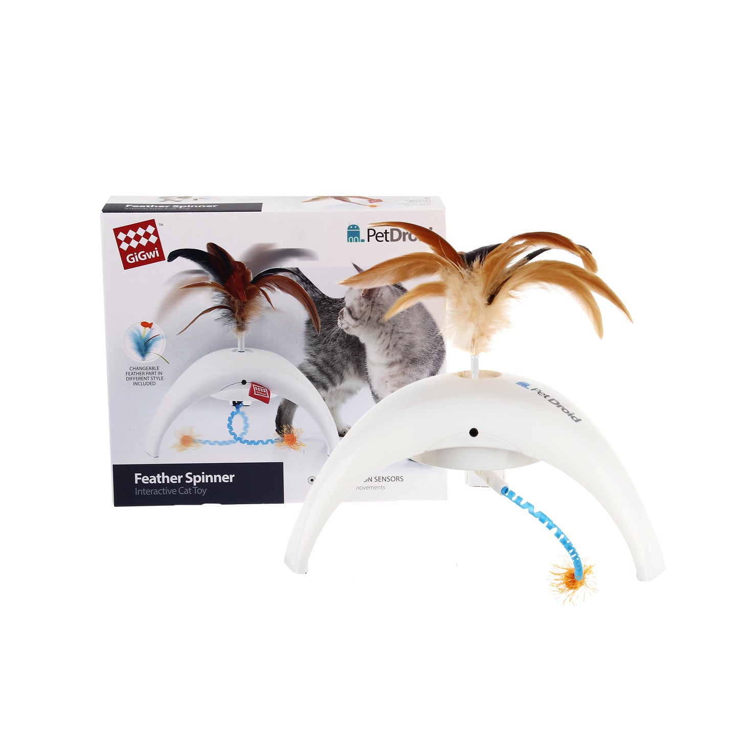 Gigwi "PetDroid" Con Piuma