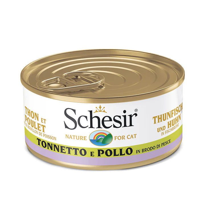 Schesir Tonnetto E Pollo In Brodo 70 G