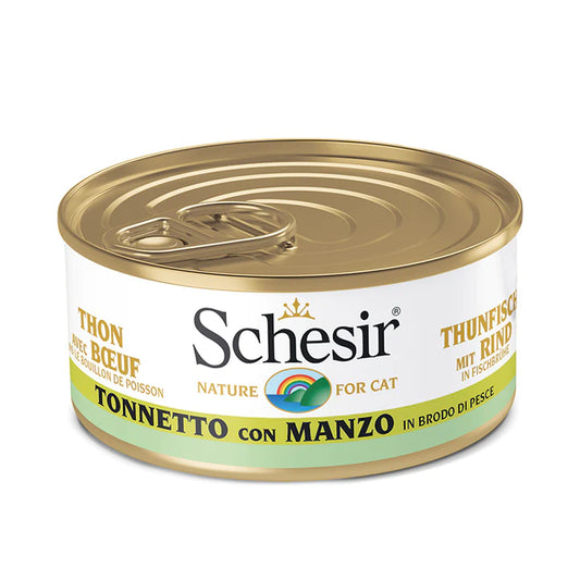 Schesir Tonnetto Con Manzo In Brodo 70 G